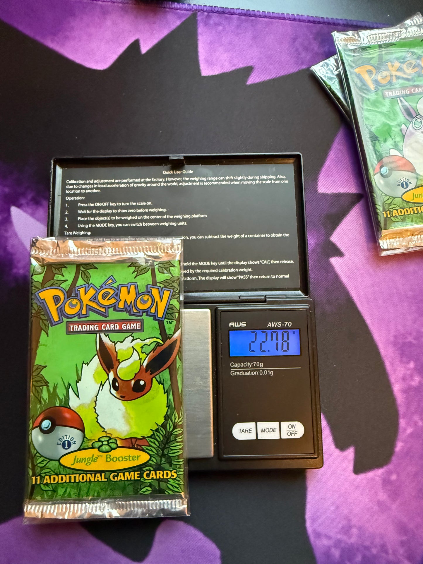 Guaranteed Heavy First Edition Jungle Booster Pack