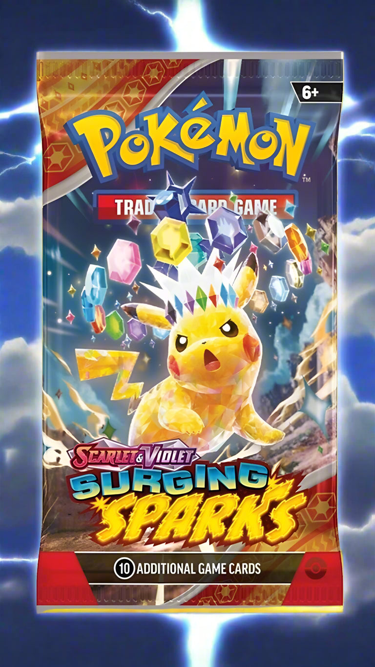 Pokemon Surging Sparks English TCG Booster Pack (x1)