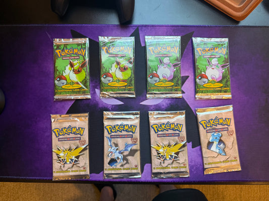 Guaranteed Heavy First Edition Fossil Booster Pack