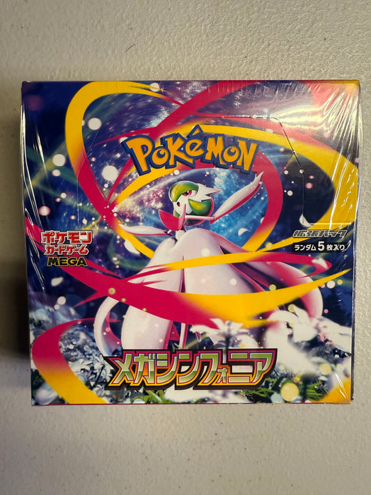 Pokemon Japanese Mega Brave & Symphonia Booster Packs (x5)