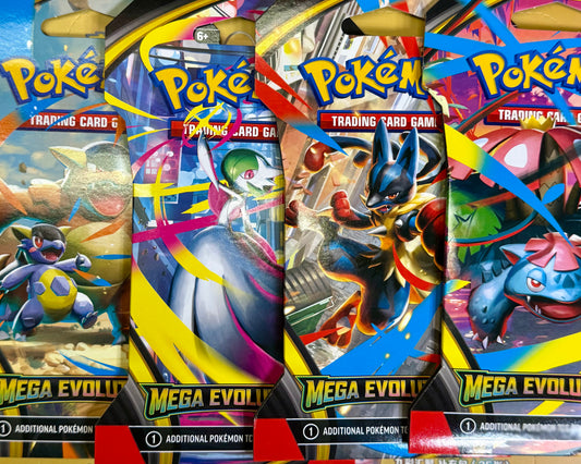 Pokemon Mega Sleeved Packs