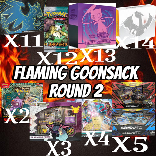 1 Flaming Goonsack (booster pack)