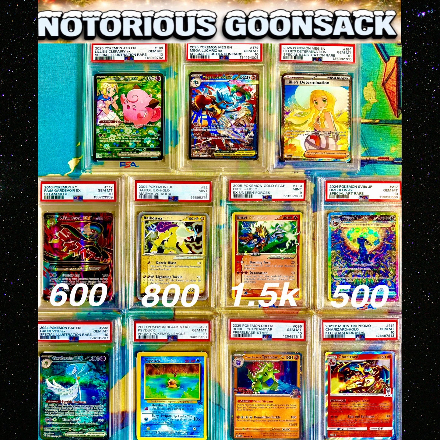 1 Goonsack (slab bag)