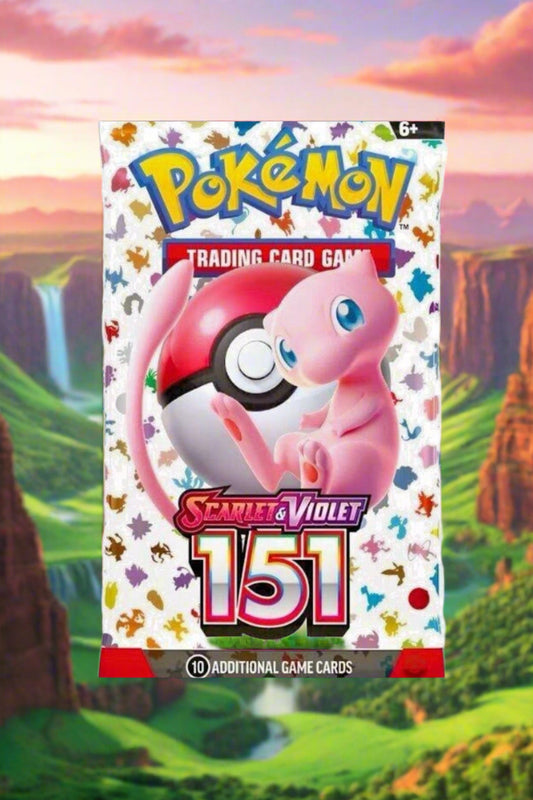 Pokemon 151 Scarlet & Violet TCG English Booster Packs (x5)