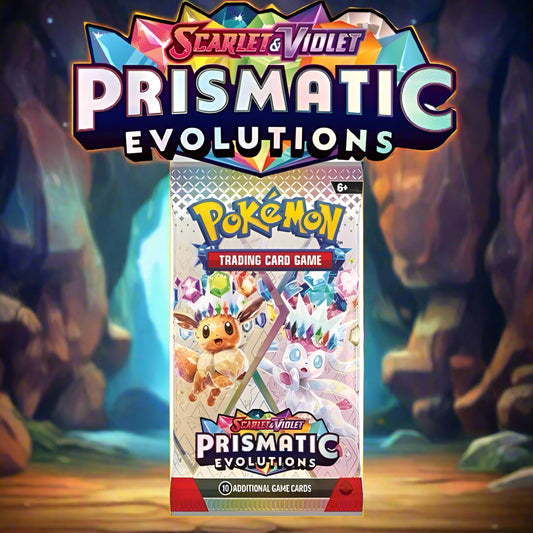 Pokemon Prismatic Evolutions English TCG Booster Pack (x1)